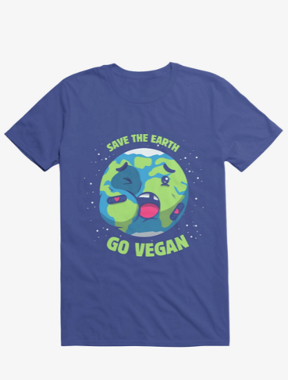 go vegan t shirt